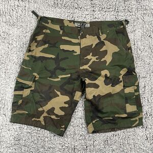 Camo Shorts Mens XL Regular Utility Cargo US Army